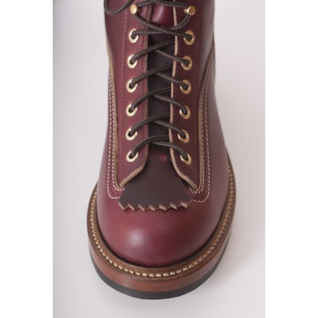 LOGGER BOOTS - BURGUNDY